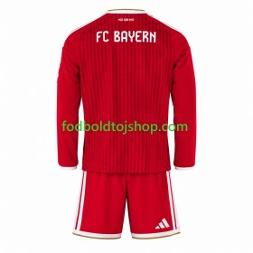 Bayern München Børn Hjemme Fodboldsæt 2026-27 L/S (+ Korte bukser)